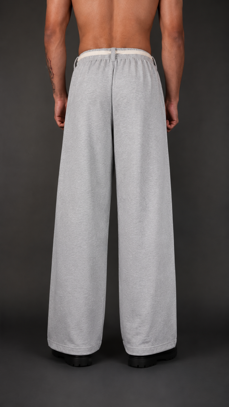 CORE GREY BAGGY PANTS
